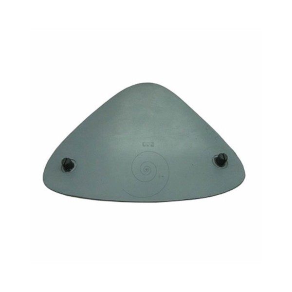 Pillow, LA Spa, OEM, Triangle, Small w/Pins, Silver. 9" 5-1/2" : FD-51020GP
