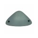 Pillow, LA Spa, OEM, Triangle, Small w/Pins, Silver. 9" 5-1/2" : FD-51020GP