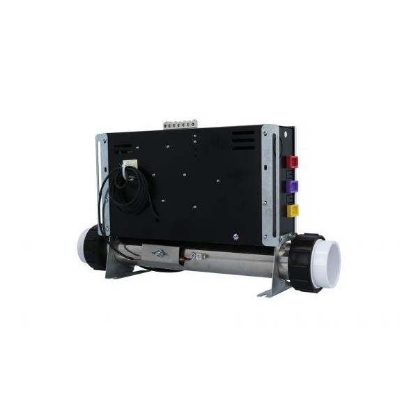 Control System, Air, HydroQuip CS6009US1 Slide , Conv. 1.4/5.5kW, Pump1, Blower or P2, Light, w/ Time Clock : CS6009-US1