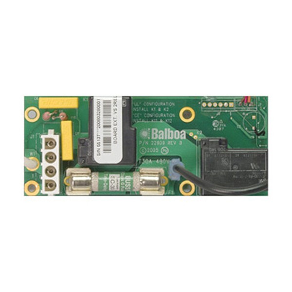 Circuit Board, Balboa, Auxilliary, For Heater, Without Wiring : 33-55137-K