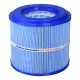 Filter Cartridge, Pleatco, Diameter: 8-1/4", Length: 6-7/8", Top: 4-1/16" Open, Bottom: 4-1/16" Open, 45 sq ft: PMA45-2004R-M