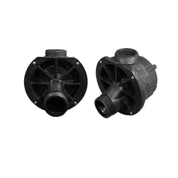 Wet End, Bath Pump, Waterway 48Frame, 2.0HP, 1-1/2"MBT Center Discharge : 310-2141