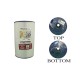 Filter Cartridge, Pleatco, Diameter: 8", Length: 13", 2-1/8" Open, Bottom: 2" Male Slip Fitting, 75 sq ft : PCS75N