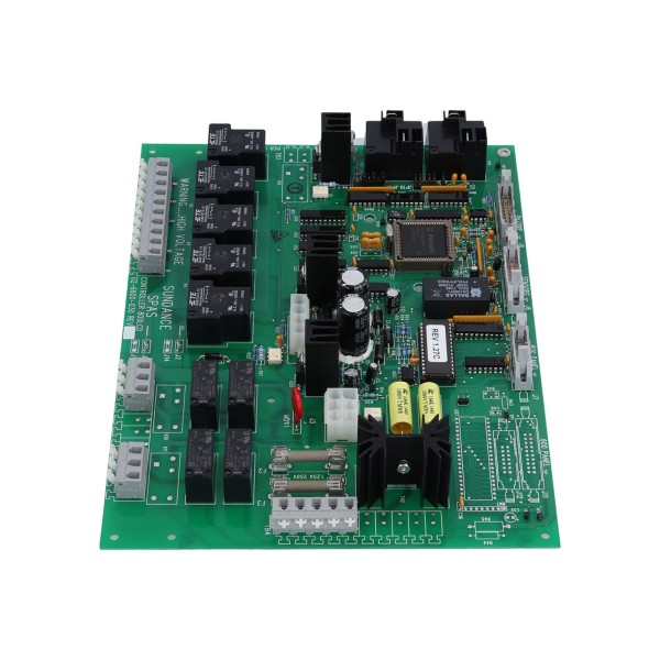 Circuit Board, Sundance 800/850, Rev 1.27C, 1 or 2 Pump, Less Perma Clear, No Circ Pump : 6600-014