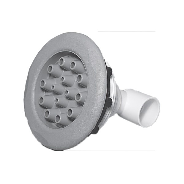 Jet Assembly, Waterway,Master Massage, Non-Adjustable, 1-1/2"S x 1/2"S, 6-Spoke : 210-8290S