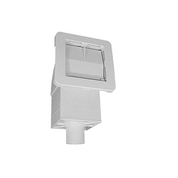 Skim Filter, Waterway, Front Access, 1-1/2"Slip, Less Cartridge : 510-1500
