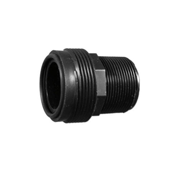 Tailpiece, Union, Waterway, 1-1/2"MBT x 1-1/2"MPT w/ O-Ring : 20-1002