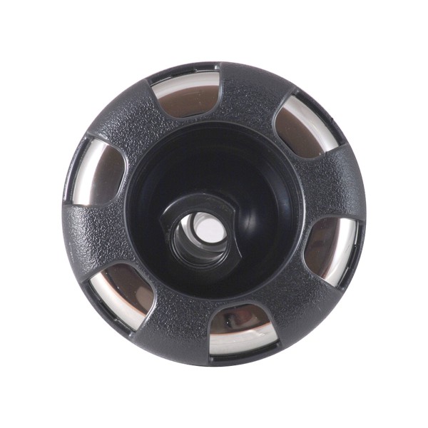 Jet Internal, Waterway Mini Storm, LED, Directional, 3" Face, Smooth, Clear/Black : 224-9101SL