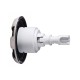 Jet Internal, Waterway Mini Storm, LED, Directional, 3" Face, Smooth, Clear/Black : 224-9101SL