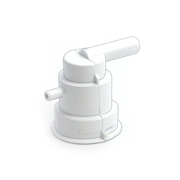 Jet Body,WATERW,Poly,3/8"SB Air x 3/4"SB Water : 211-5870