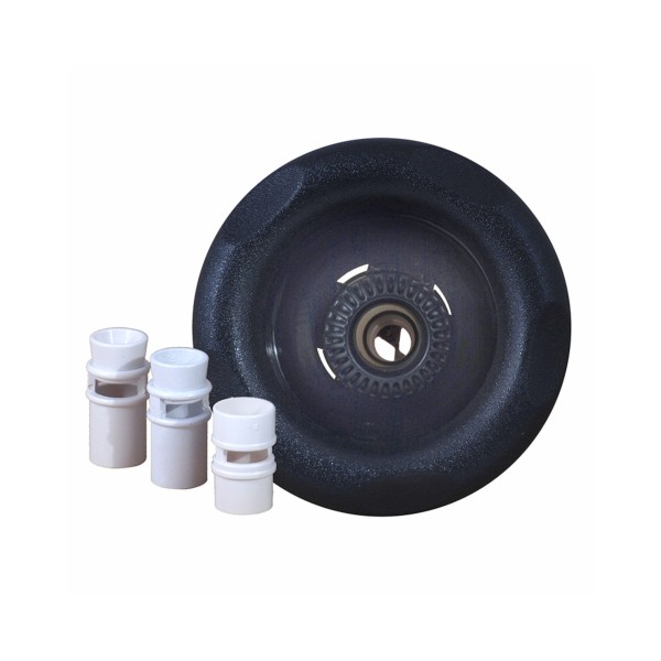 Jet Internal, Waterway Power Storm, Gunite, Directional, 5" Face, Smooth, Black : 212-7631GB