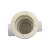 Body Assembly, Jet, Waterway Poly Jet, Ell Body, 1"S Water x 1/2"S 1"Spg Air, 2-5/8" Hole Size w/ Wall Fitting : 210-5970
