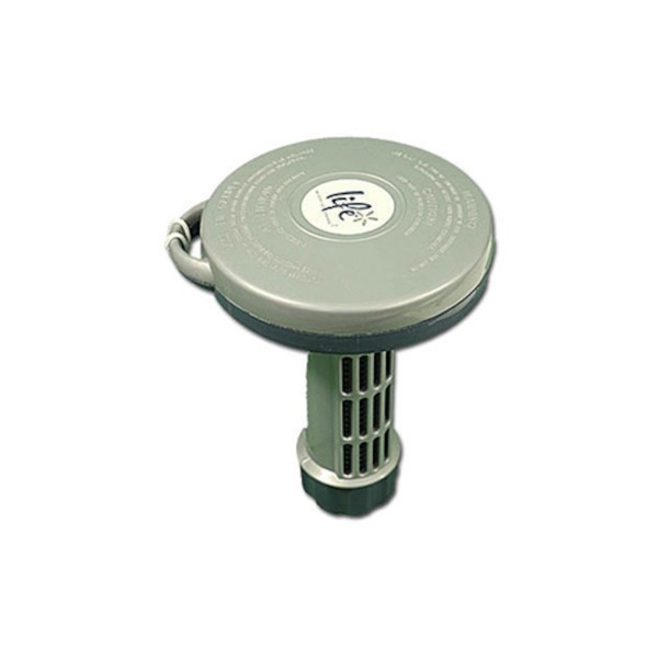 Chemical Feeder, Floating, Pool Systems Deluxe, Blue/Gray, 1"Tabs : MD1082