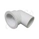 Elbow, Suction, G&G Industries, 1-1/2" Slip x 1-1/2" FPT : 30141