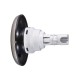 Jet Internal, Waterway Poly Storm, Directional, 4" Face, Smooth, Dark Silver/Stainless : 212-8169-DSGS
