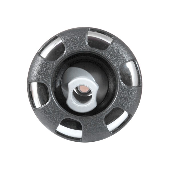 Jet Internal, Waterway Poly Storm, Directional, 3-3/8" Face, 6-Spoke, Dark Silver/Stainless : 212-8599DSGSSS