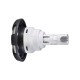 Jet Internal, Waterway Poly Storm, Galaxy, 3-3/8" Face, 6-Spoke, Dark Silver/Stainless : 212-3219S-DSG