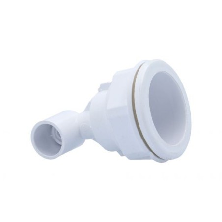 Body Assembly, Jet, Waterway Threaded Poly Storm, 3/4"S Water x 3/8"RB Air, 2-3/4" Hole Size : 228-0410