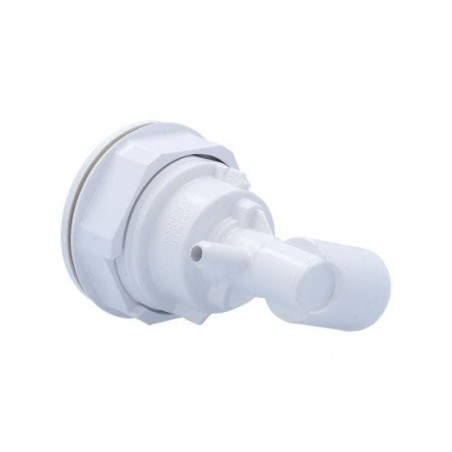 Body Assembly, Jet, Waterway Threaded Poly Storm, 3/4"S Water x 3/8"RB Air, 2-3/4" Hole Size : 228-0410