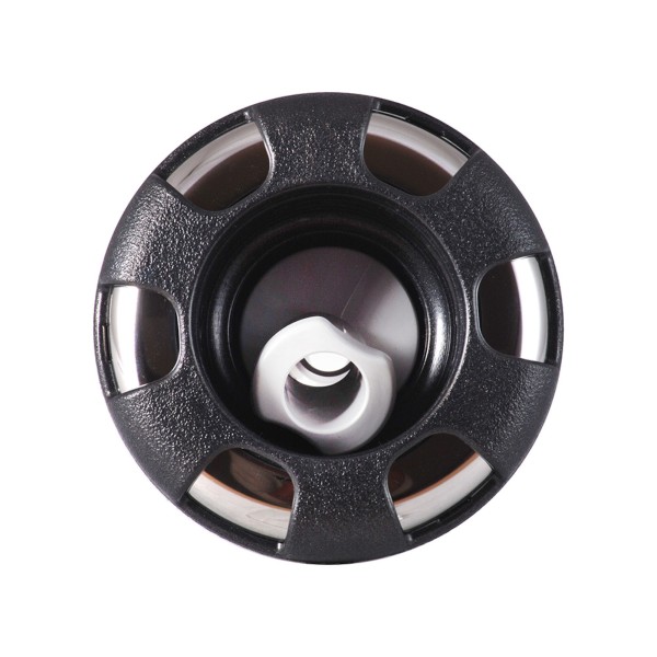 Jet Internal, Waterway Poly Storm, Rotating, 3-3/8" Face, 6-Spoke, Dark Silver/Sterling Silver : 212-8579DSGSSS
