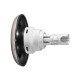 Jet Internal, Waterway Poly Storm, Multi-Massage, 4" Face, Smooth, Dark Silver/Stainless : 212-8299-DSGS