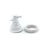 Body Assembly, Jet, Waterway Threaded Power Storm, 3/4"SB Water x 3/8"SB Air, 3-3/4" Hole Size : 228-0010