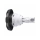 Jet Internal, Waterway Poly Storm II, Fixed, 3-3/8" Face, 6-Spoke, Dark Silver/Gray/Stainless : 212-3239DSG-7S