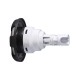 Jet Internal, Waterway Poly Storm, Dual Rotating, 3-3/8" Face, 6-Spoke, Dark Silver/Sterling Silver : 212-8589DSGSSS