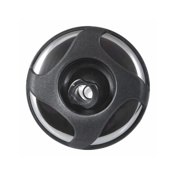 Jet Internal, Waterway Poly Storm, Directional, 4" Face, Swirl, Dark Silver/Black/Stainless : 212-0441-DSGS