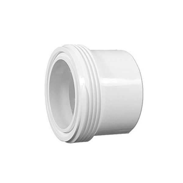 Tailpiece, Heater Union, Balboa, 2"MBT x 2"S, Less O-Ring : 50085