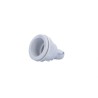 Body Assembly, Jet, Waterway Poly Storm, 3/4"S Water x 3/8"SB Air, 2-5/8" Hole Size w/ Gasket & Nut : 212-0410