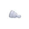 Body Assembly, Jet, Waterway Poly Storm, 3/4"S Water x 3/8"SB Air, 2-5/8" Hole Size w/ Gasket & Nut : 212-0410