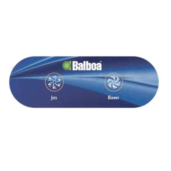 USE 52682 - Spaside Control, Balboa, AX20 Auxiliary, No Display, 2-Button, Jet1-Blower, 7' : 52746