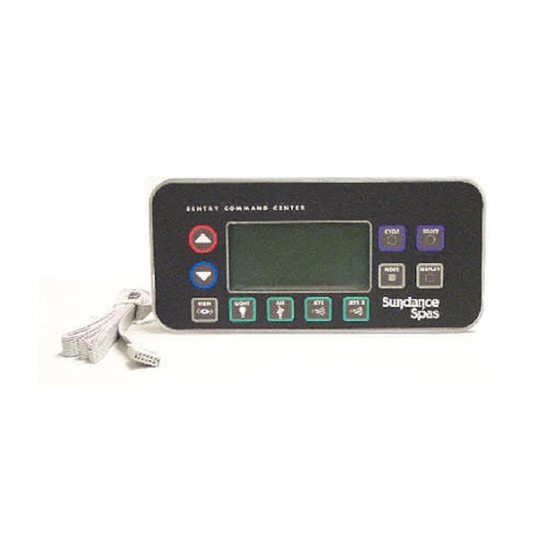 Spaside Control, Sundance, 800/850, Inground Spa, 11-Button, 2-Pump w/75' Cord : 6600-152
