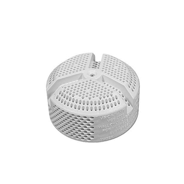 Suction Cover, Waterway, VGB, Ultra Hi-Flo, 3-3/4"Diameter, White : 642-3270V