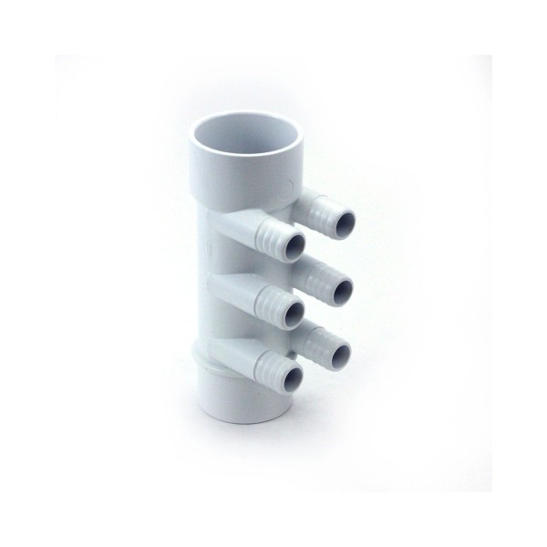 Manifold, PVC, Magic, 2"S x 2"Spg x 6 3/4"RB Ports : 0366-20