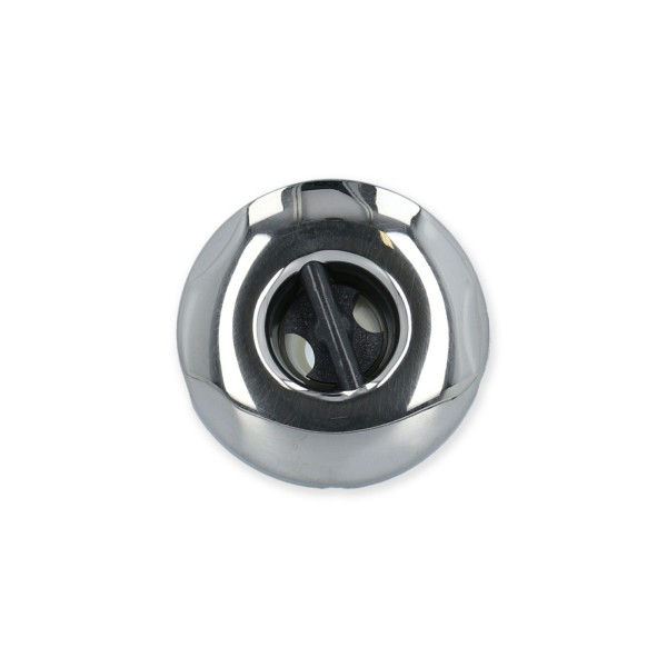 Jet Internal, CMP Typhoon 200, Roto, 2" Face, 5-Scallop, Gray w/ Stainless Escutcheon : 23422-212-000