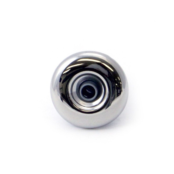 Jet Internal, Rising Dragon Quantum, 2" Face, Screw In, Directional, Smooth, Gray w/ Stainless Escutcheon : RD213-2317S