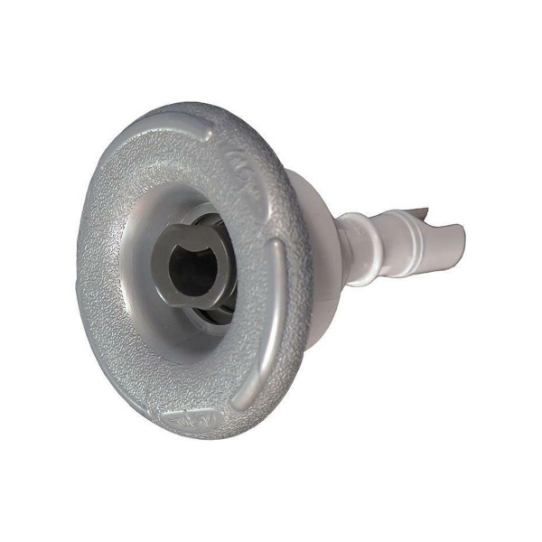 Jet Internal, Waterway Power Storm, Rotating, 5" Face, Swirl, Gray/Stainless : 212-6387S