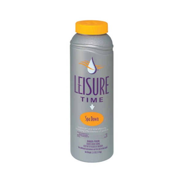 Sanitizer, Leisuretime, Spa Down, Balancer, Granular, 2.5lb Container : 22338A