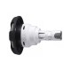 Jet Internal, Waterway Poly Storm, Gunite, Dual Rotating, 3-3/8" Face, 6-Spoke, Dark Silver/Gray : 212-8581-DSGSG