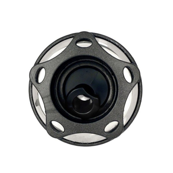 Jet Internal, Waterway Poly Storm, Gunite, Rotating, 3-3/8" Face, Revo, Dark Silver/Stainless : 212-3261-DSGSG