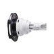 Jet Internal, Waterway Poly Storm, Massage, 3-3/8" Face, Smooth, Black/Stainless : 212-3281S