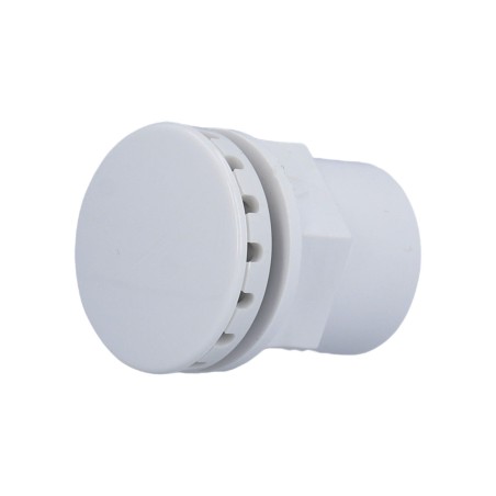 Air Injector, HydroAir Lo-Profile, 3/4"S x 1" Spg, White : 11-9200
