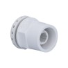 Air Injector, HydroAir Lo-Profile, 3/4"S x 1" Spg, White : 11-9200