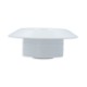 Wall Fitting Assembly, Jet, HydroAir, 1.5" FIS Gunite, White : 10-3420