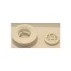 Wall Fitting, With Nut & Gasket, 1-1/2 Fpt X 1-1/2S, With Gr : 400-3169-CW