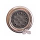 Jet Assembly, Waterway Master Massage, Adjustable, 7" Face w/ Metal Escutcheon : 210-7157S