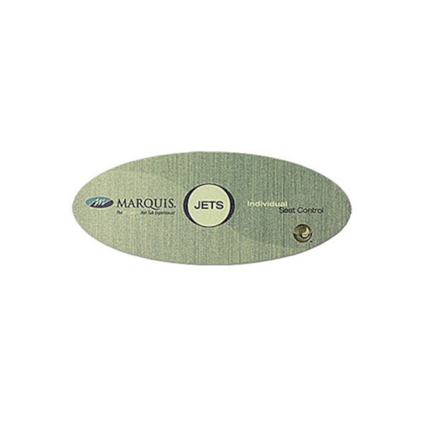 Overlay, Spaside, Marquis Balboa Zone3, 1-button, Auxilliary, For 650-0477 : 650-0686