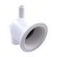 Jet Body,Balboa Micro Jet,3/8"B Air x 3/4"B Water,90 Deg Ell 1-1/8"Hole Size : 47471200